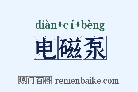 电磁泵是什么意思的图片